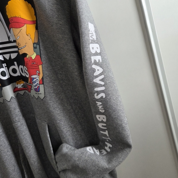 Adidas X Beavis And Butthead Graphic Hoodie - Picture 3 of 4